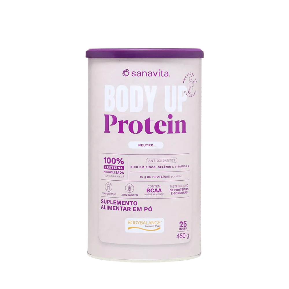 Suplemento Body Up Protein Neutro Sanavita 450G