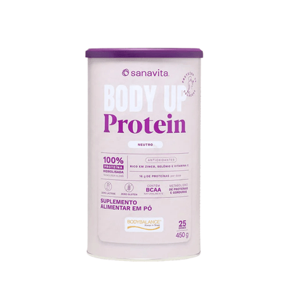 Suplemento Body Up Protein Neutro Sanavita 450G