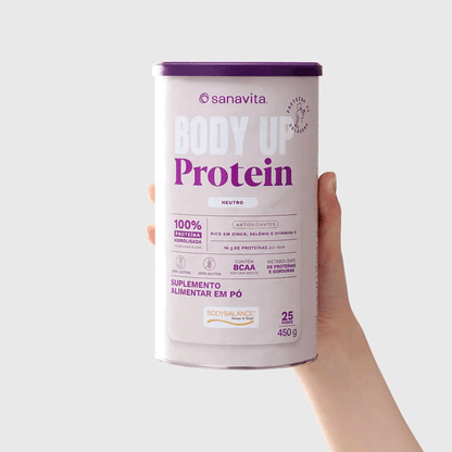 Suplemento Body Up Protein Neutro Sanavita 450G