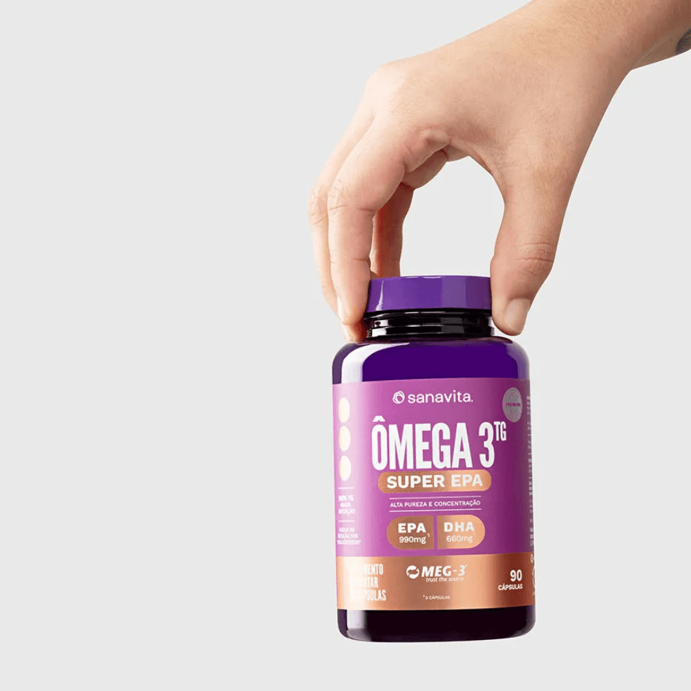 Ômega 3Tg Super Epa Sanavita 90Caps