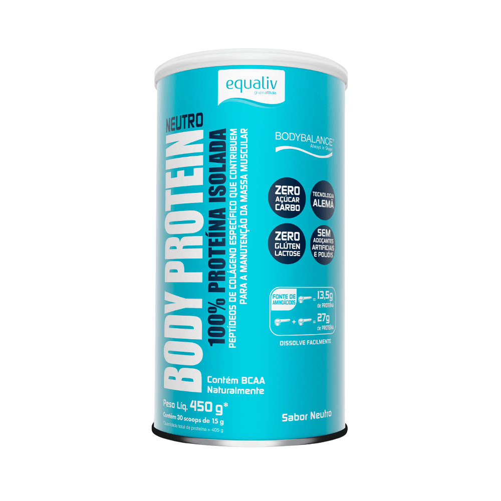 Whey Protein Body Protein Neutro Equaliv 450G