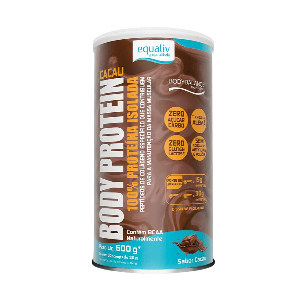 Whey Protein Body Protein Cacau Equaliv 600G