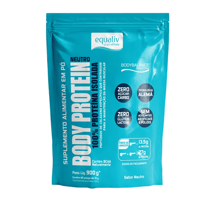 Body Whey Protein Neutro Equaliv 900G