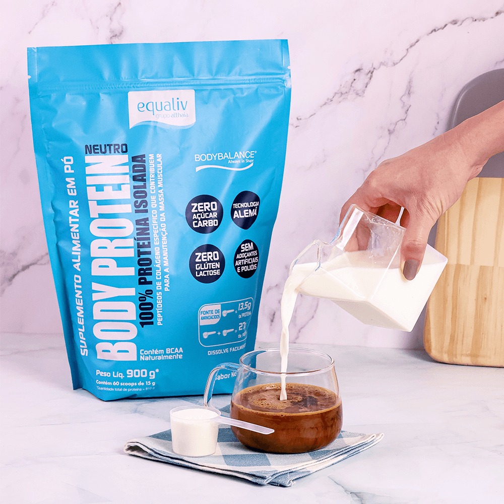 Body Whey Protein Neutro Equaliv 900G