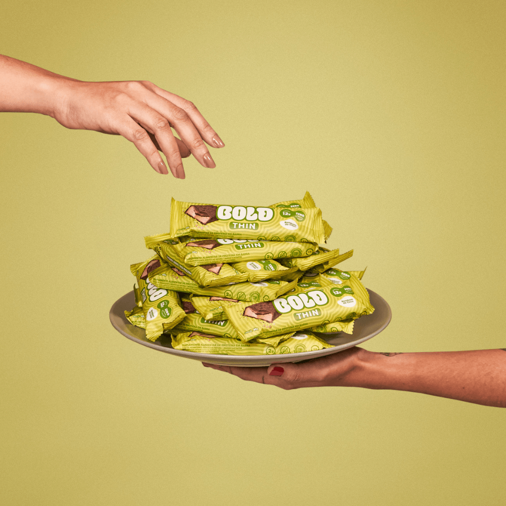 Barra De Proteína Thin Bombom De Coco Bold 40G