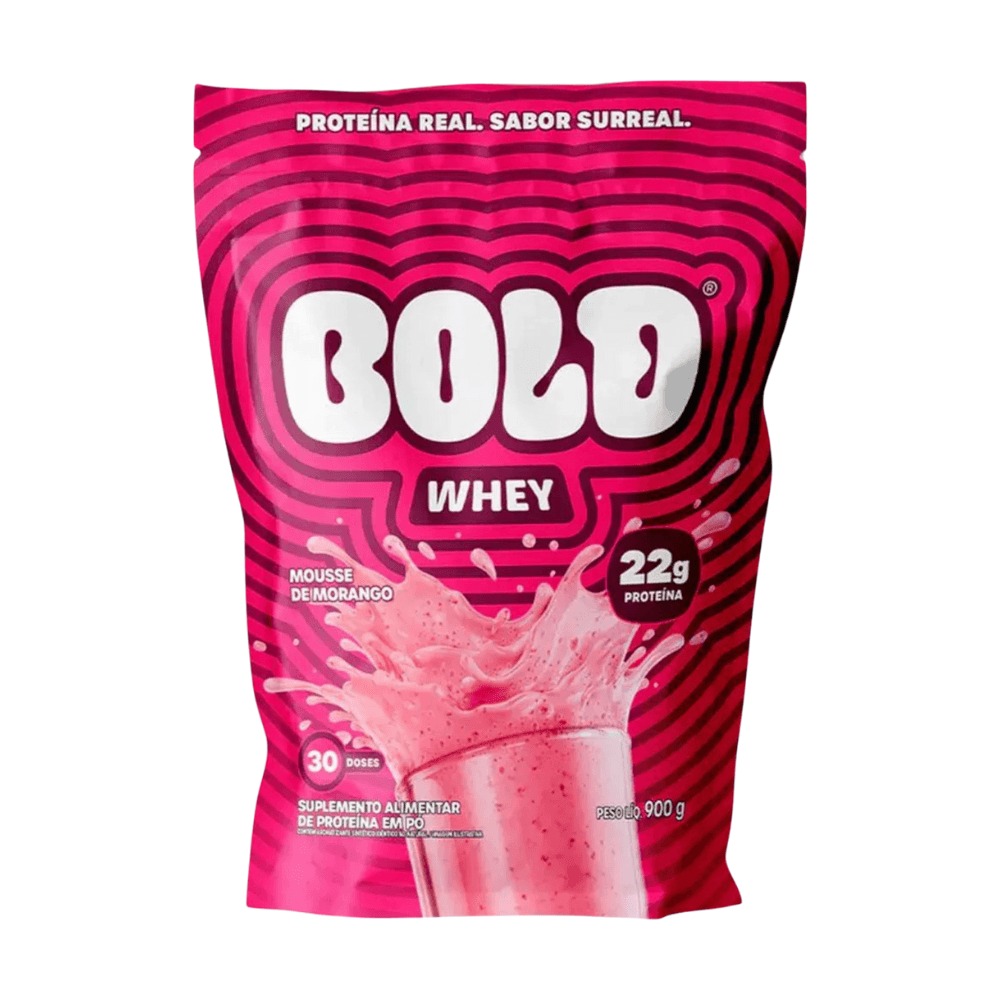 Whey Mousse De Morango Bold 900G