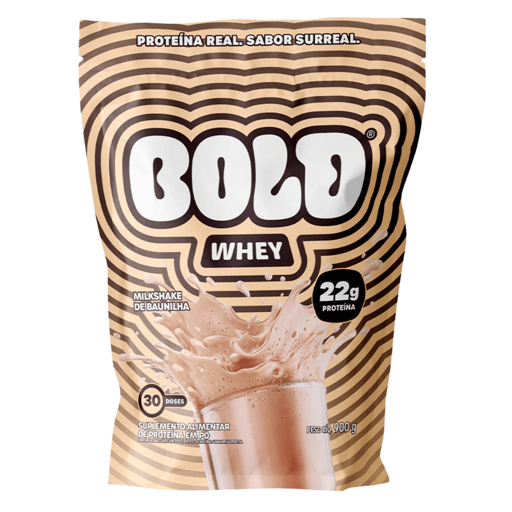 Whey Milkshake De Baunilha Bold 900G