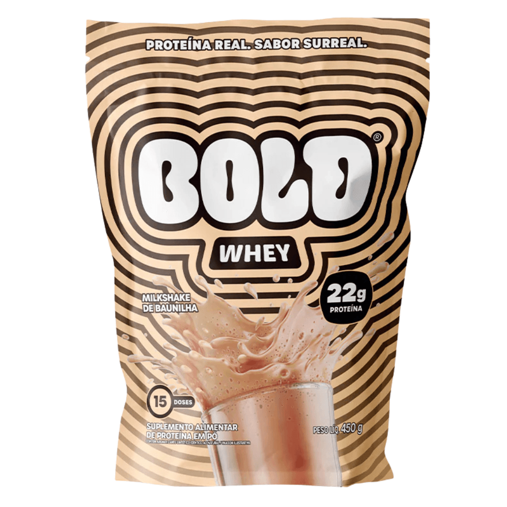 Whey Milkshake De Baunilha Bold 450G