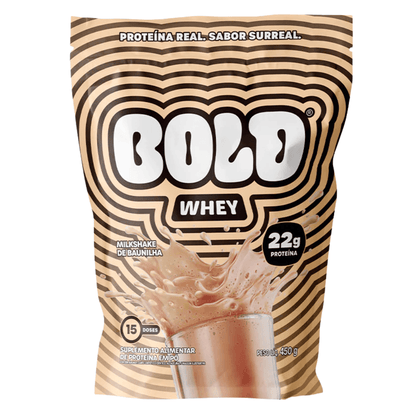 Whey Milkshake De Baunilha Bold 450G