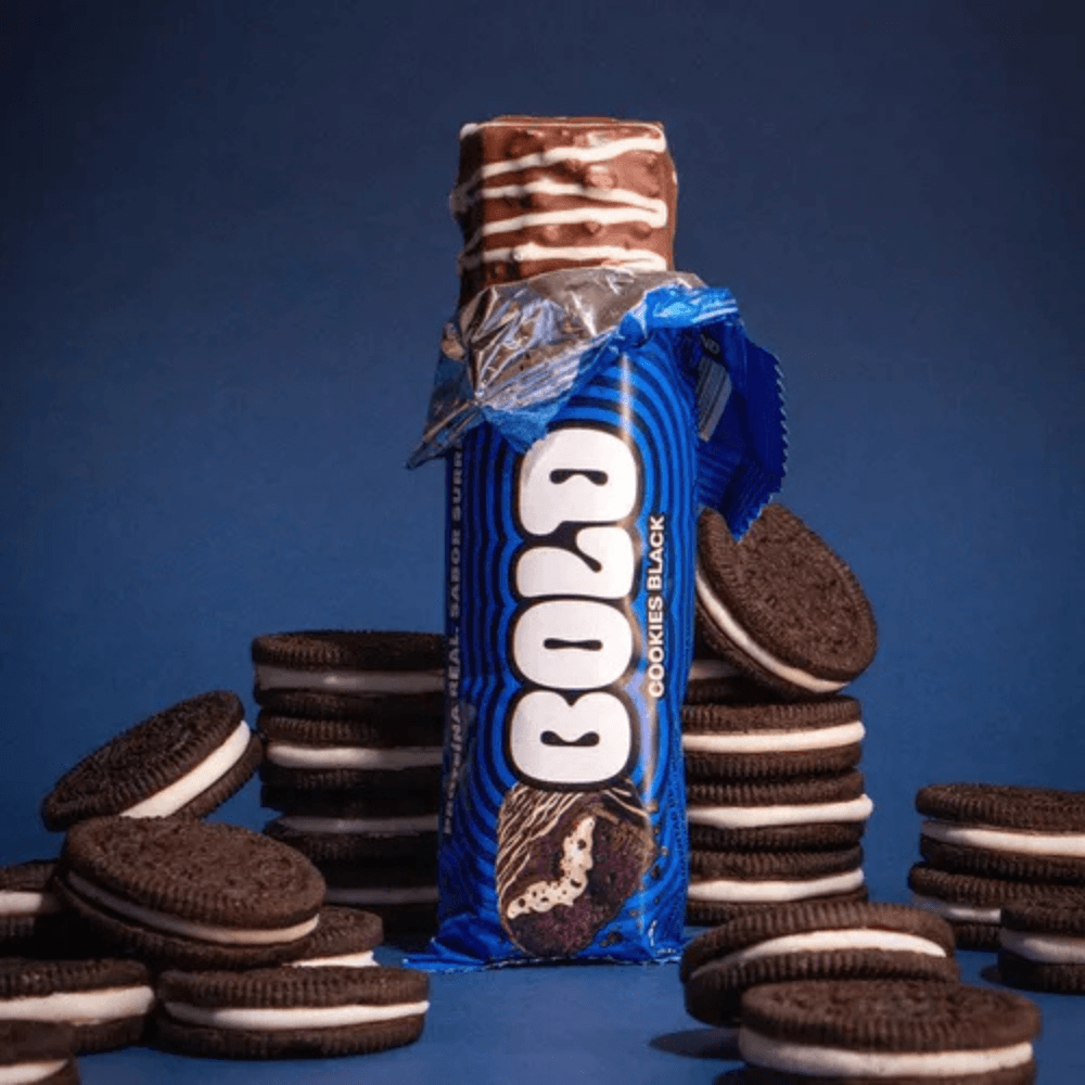 Barra De Proteína Cookies Black Bold 60G
