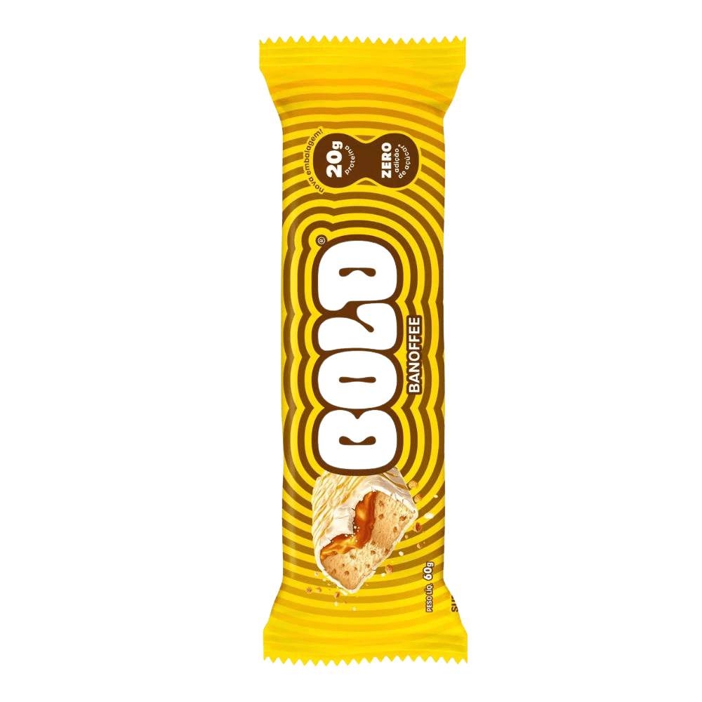 Barra De Proteína Banoffee Bold 60G