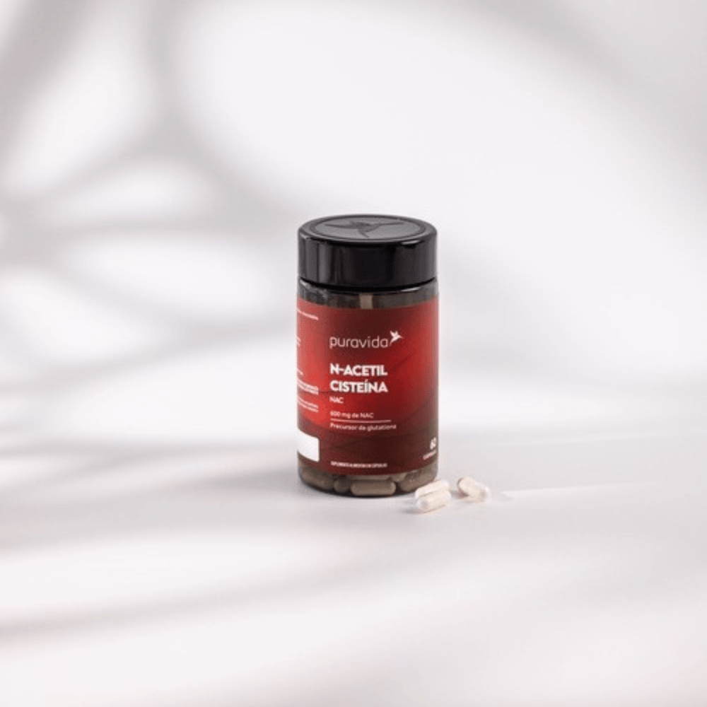 Aminoácido N-Acetil Cisteina Puravida 60Caps