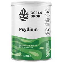 Psyllium Em Pó Ocean Drop 300G