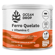 Multivitamínico Ferro Quelato E Vitamina C Ocean Drop 60Caps