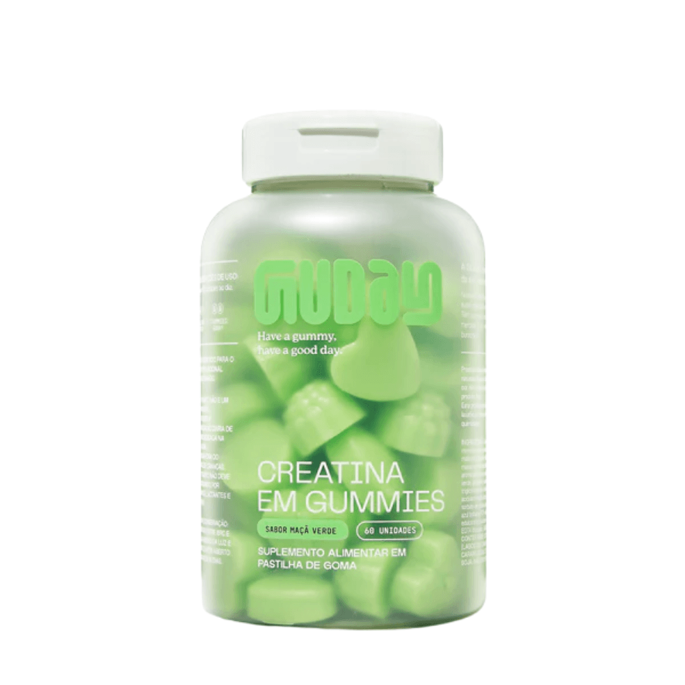 Creatina Em Gummies Maçã Verde Guday 60Un