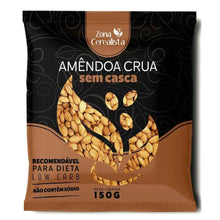 Amêndoas Cruas Sem Casca 150g - Zona Cerealista