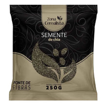 Sementes de Chia Preta Zona Cerealista 250 g