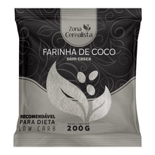 Farinha de Coco sem Casca 200 g - Zona Cerealista