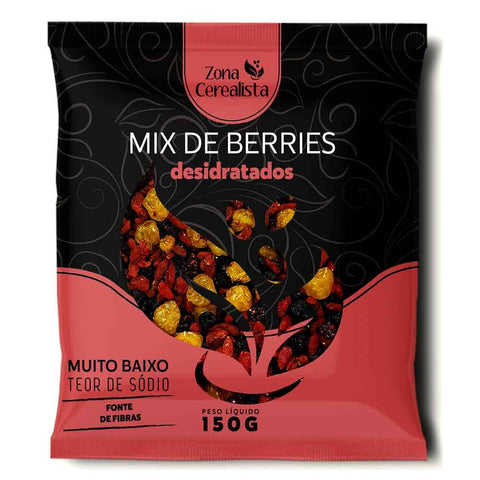 Mix de Berries Desidratados Zona Cerealista 150g