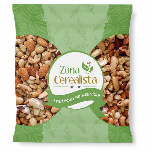 Mix de Nuts em Pedaços Sem Sal (Granel 200g)