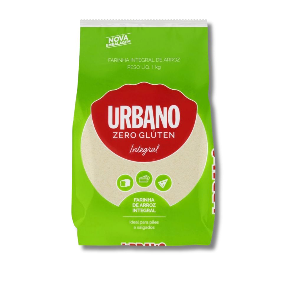 Farinha Integral de Arroz Urbano 1Kg