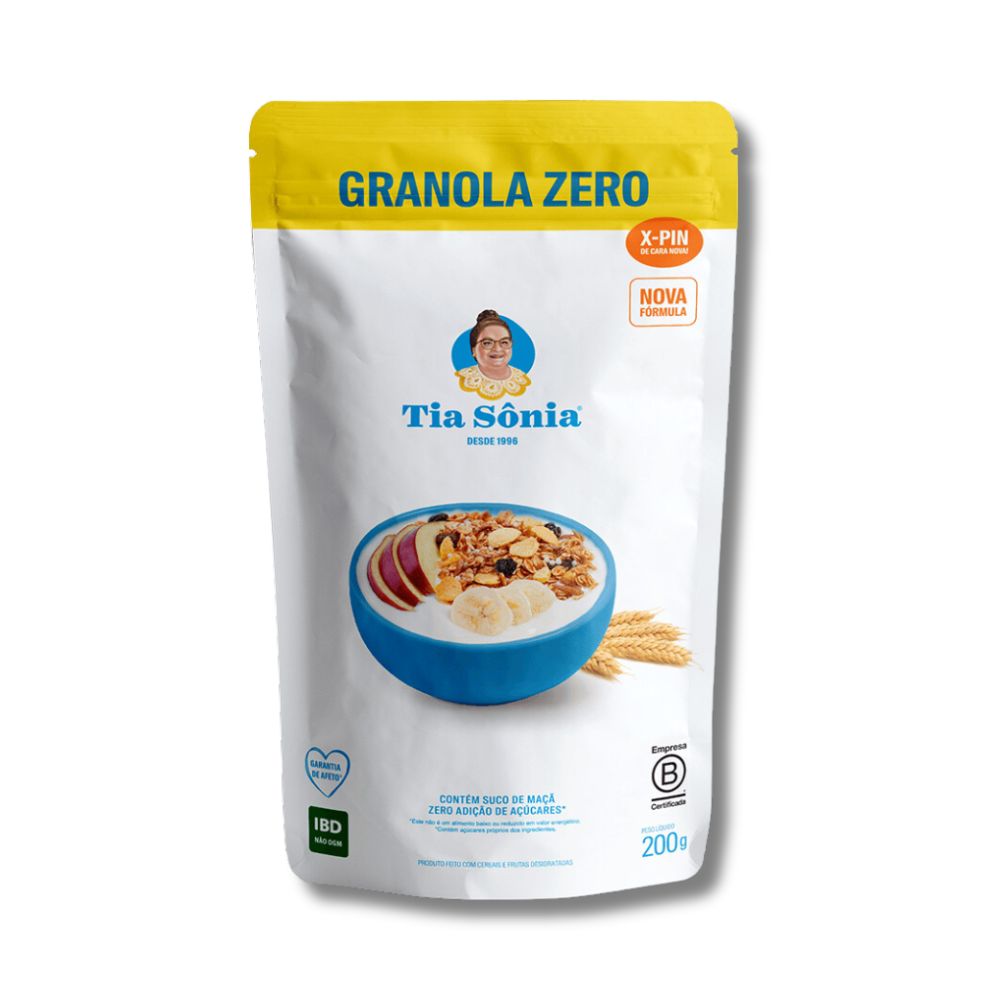 Granola Zero Tia Sônia 200g