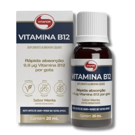 Vitamina B12 Menta Vitafor 20ml