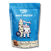 +Mu Whey Protein Concentrado Sabor Cookies & Cream 900 g