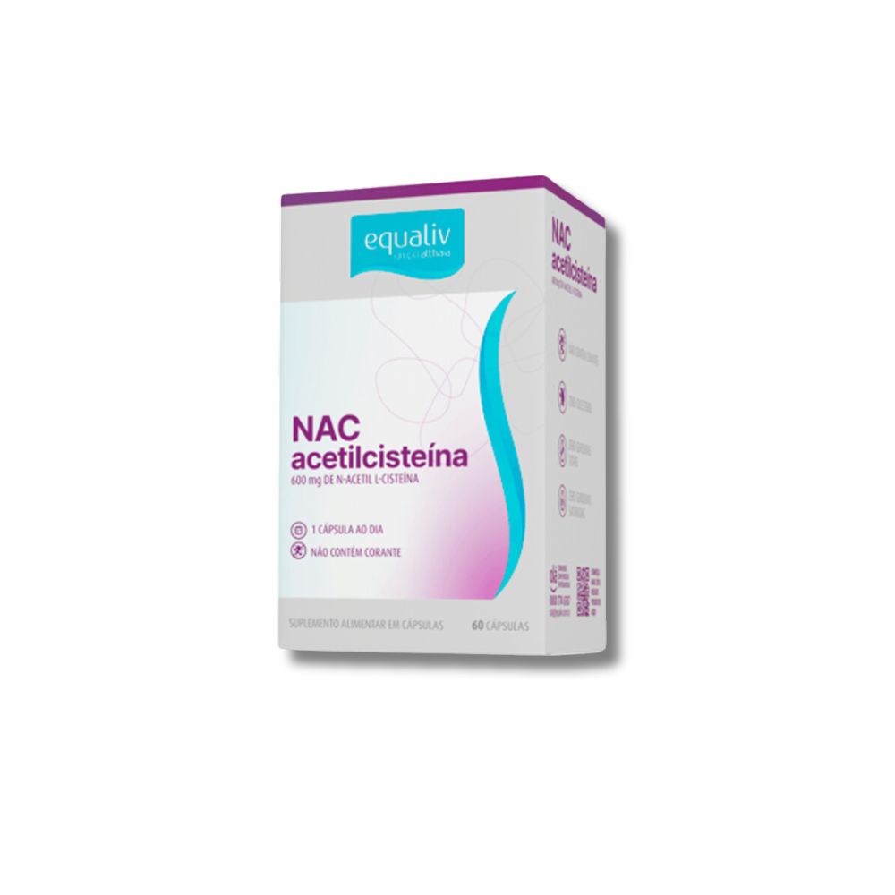 Nac Acetilcisteína Equaliv 60 cáps