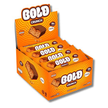 Barra de Proteína Bold Crunch Caramelo e Chocolate - Caixa com 12 barras de 50 g