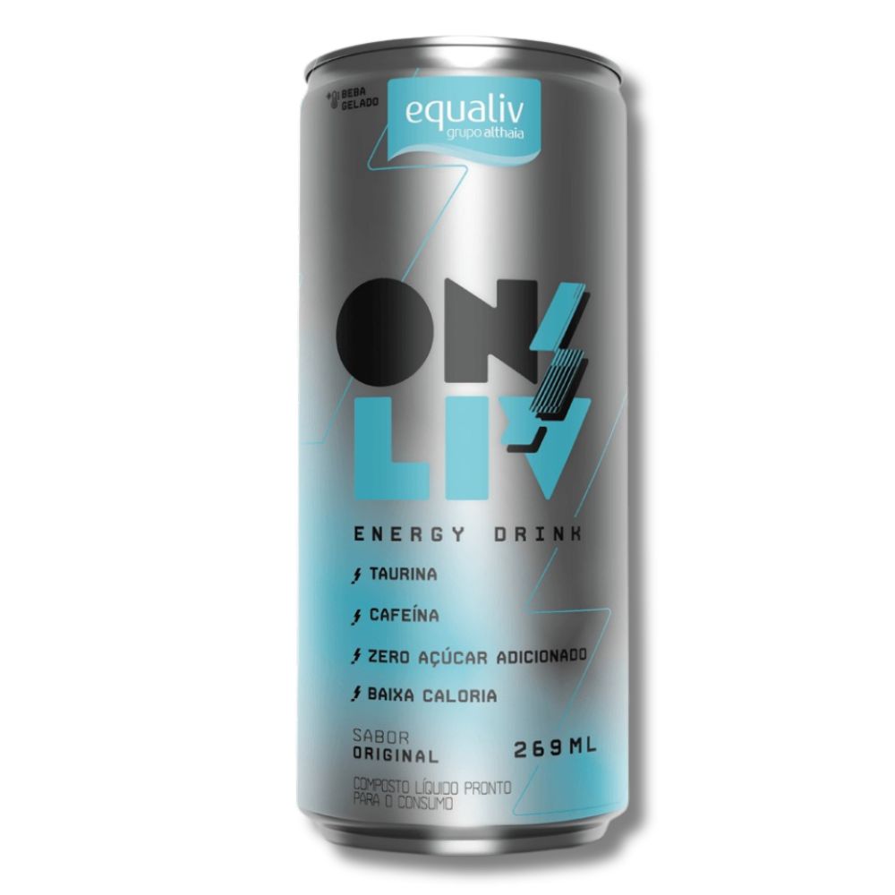 Energético Energy Drink Original Equaliv (Cx c/6 uni de 269ml)