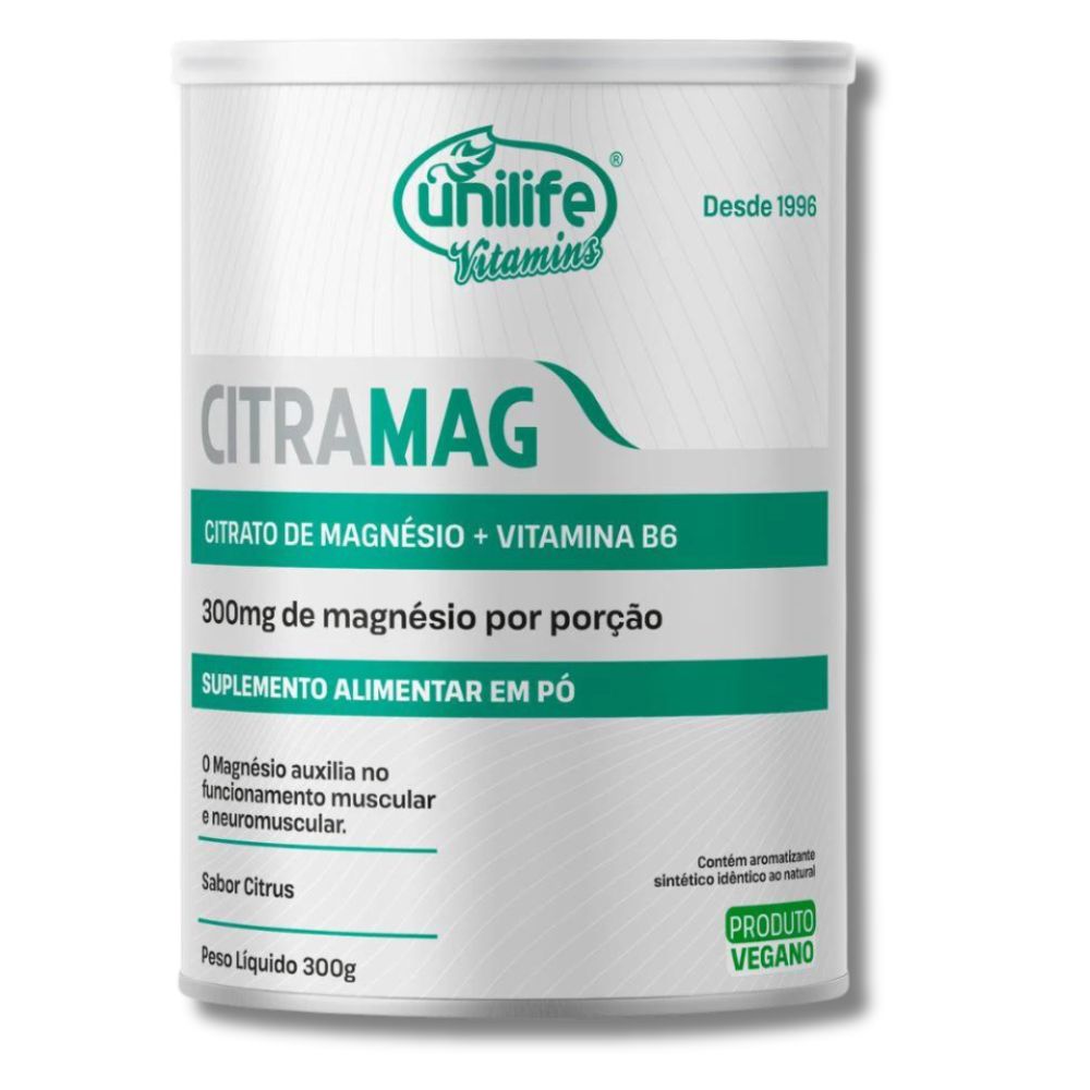 Citrato de Magnésio Citramag Unilife 300g