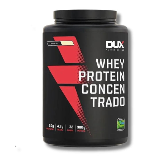 Whey Protein Concentrado Baunilha  Dux 900g