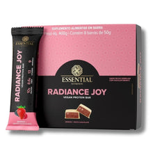 Barrinha de Frutas Vermelhas Radiance Joy - Essential Nutrition (Caixa 8 x 50 g)