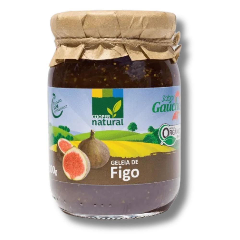 Geleia de Figo Orgânica Coopernatural 300g