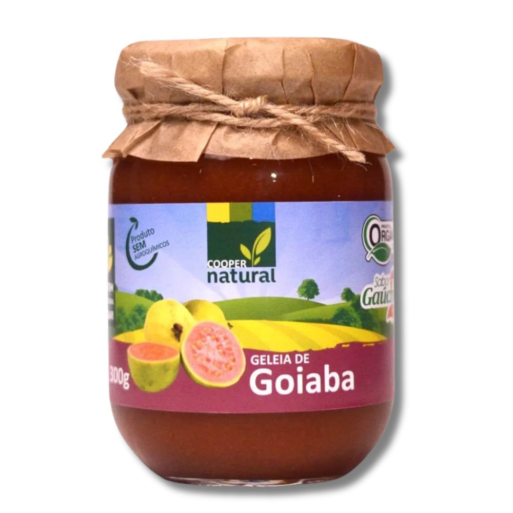 Geleia de Goiaba Orgânica Coopernatural 300g