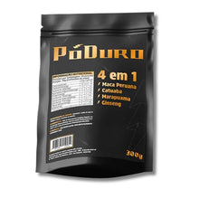 Pó Duro – Mix de Maca Peruana, Catuaba, Ginseng e Marapuama (300 g)