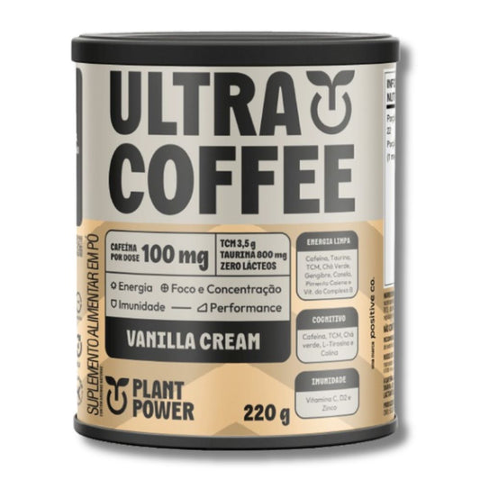 Ultracoffee Vanilla Cream Plant Power 220g