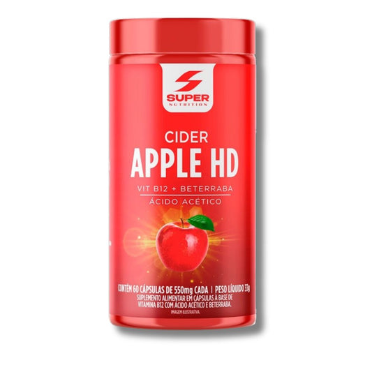 Cápsulas de Vinagre de Maçã Apple HD Super Nutrition 60 Caps