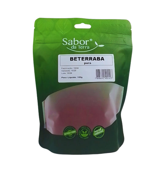 Beterraba Em Pó Pura Sabor da Terra 100g