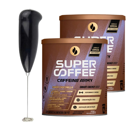 Combo Supercoffee Choconilla Max Mixer