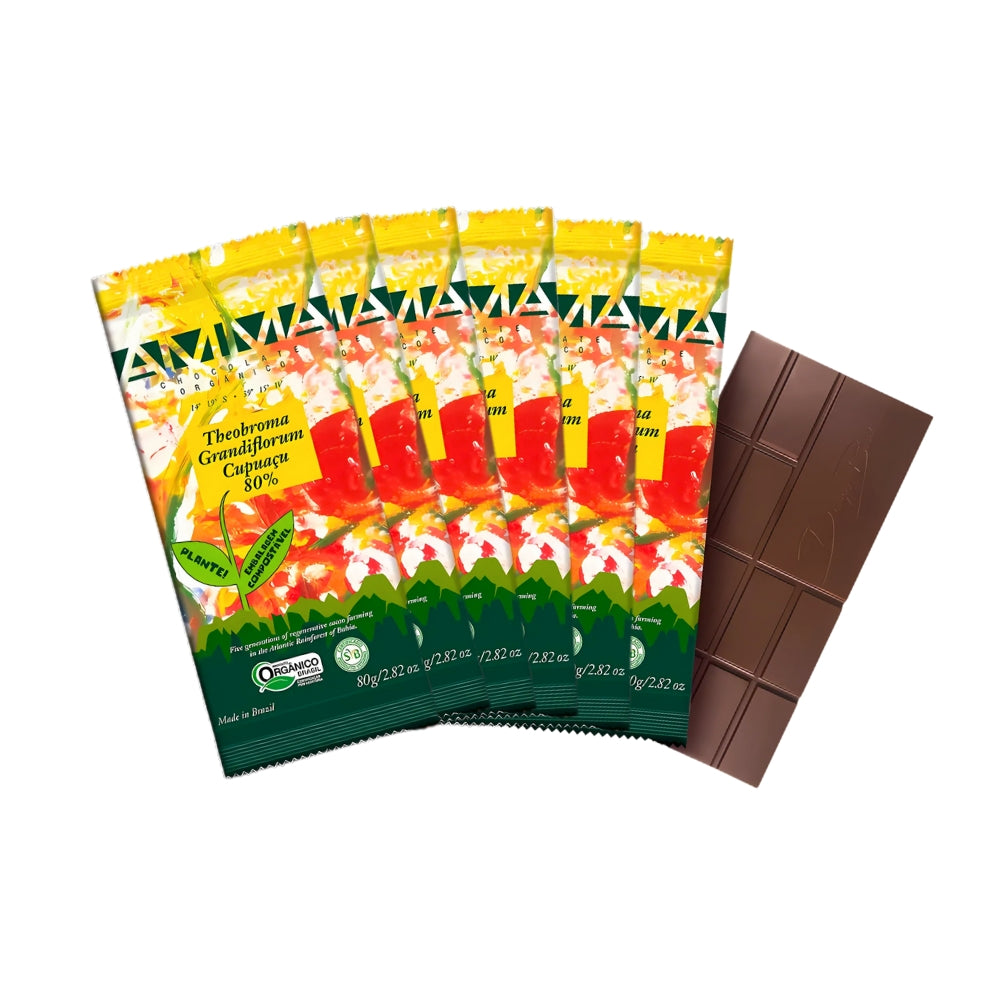 AMMA Pack Orgânico 80% Cupuaçu Theobroma Grandiflorum