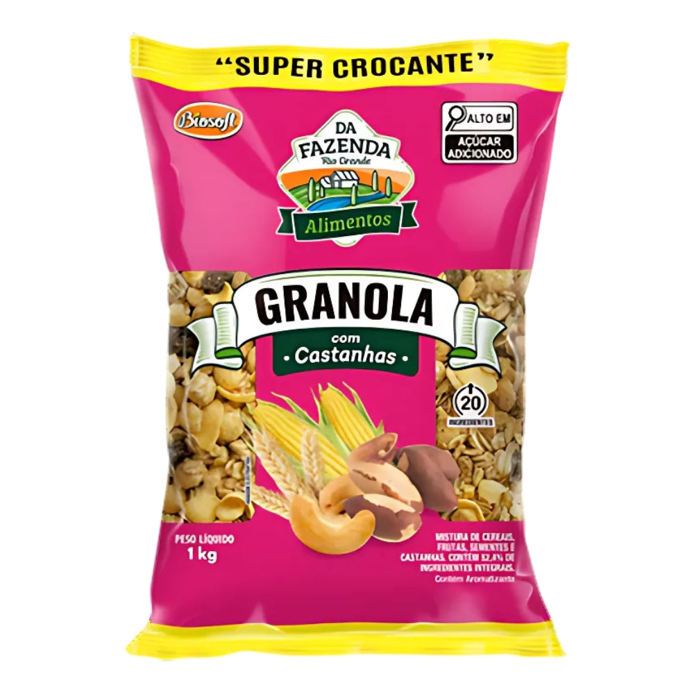 Granola com Castanhas Biosoft 1Kg