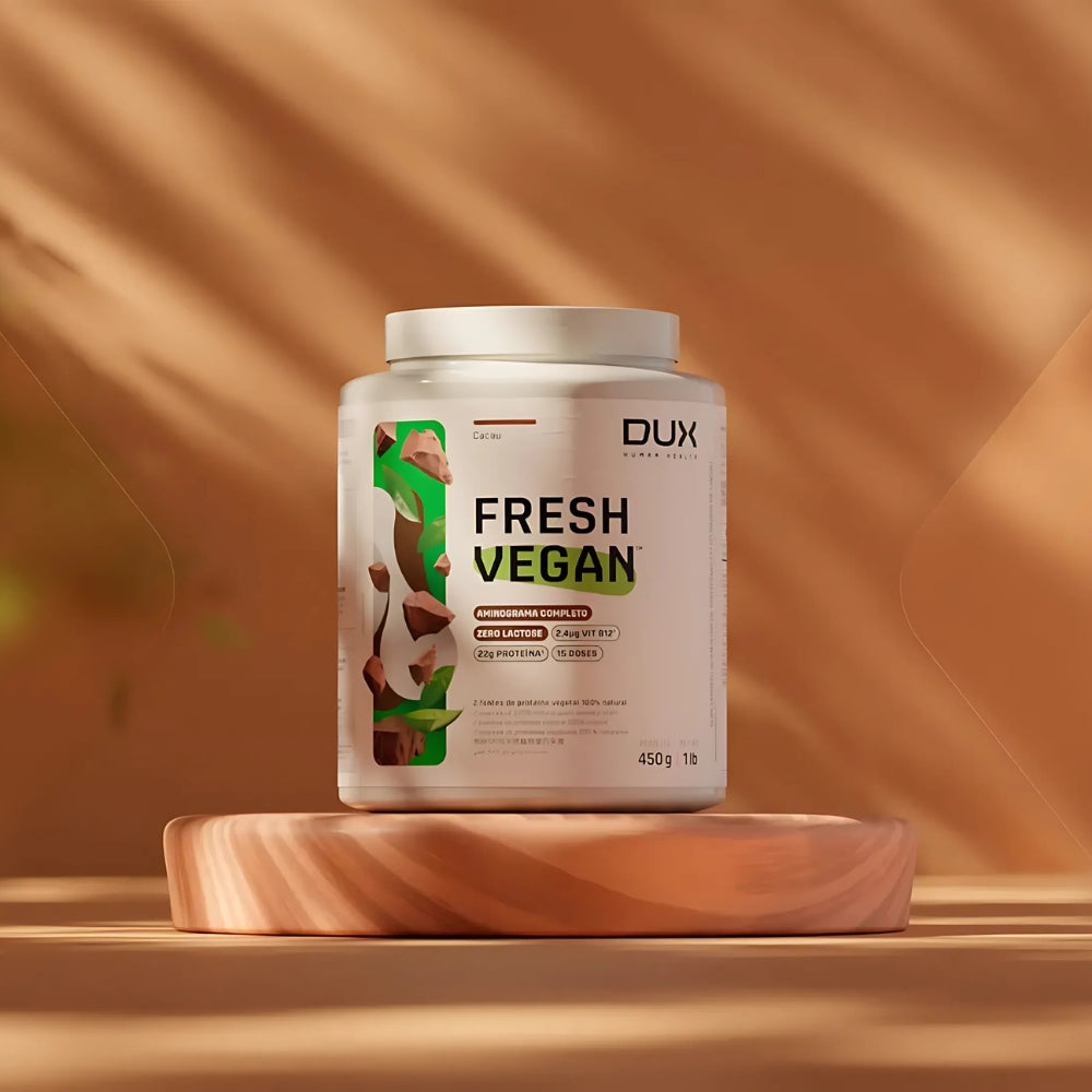 Proteína Vegana Fresh Vegan Cacau Dux 450g
