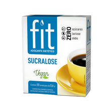 - Adoçante de Sucralose em Pó Fit – 50 Sachês
- Adoçante Fit em Pó de Sucralose, 50 Sachês
- Adoçante Sucralose Fit em Pó, Caixa com 50 Sachês