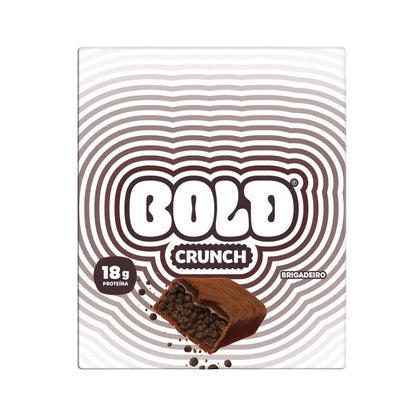 Bold Brigadeiro Crunch Protein Bars, 12 Bars (60 g each)