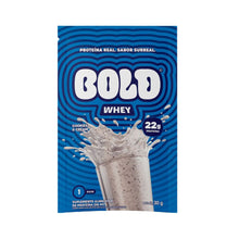 - Bold Whey Protein Cookies & Cream, 30 g Sachet (Display of 10)
- Bold Whey Protein Cookies & Cream, Sachê 30 g (Display com 10 unidades)